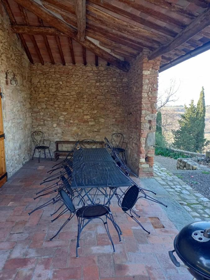 Castello Di Bibbione Villa San Casciano in Val di Pesa Luaran gambar